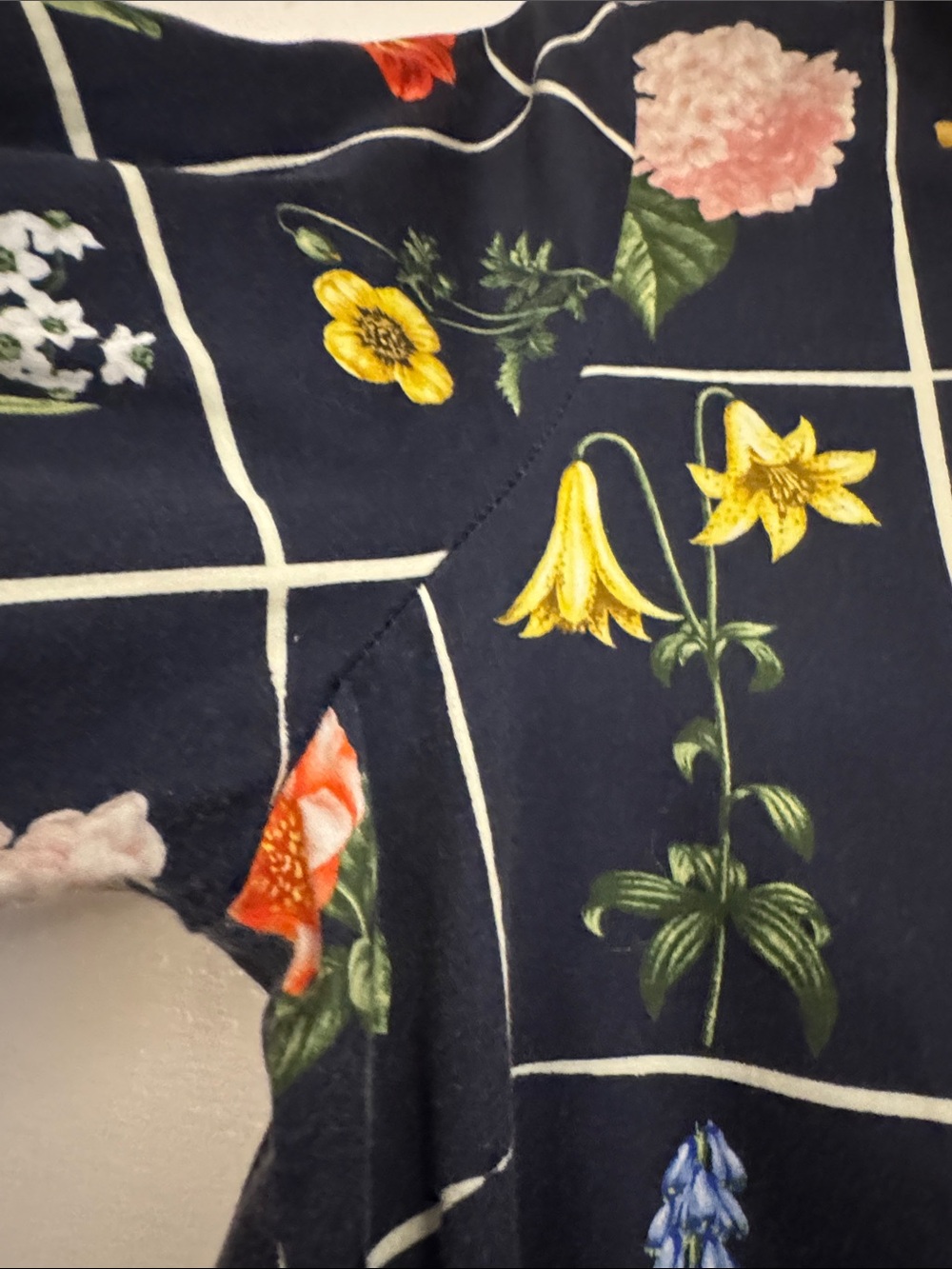 Tuckernuck Navy Fresh Buds Megan Collared Dress - Picture 12 of 13